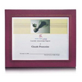 Leatherette Burgundy Cornell Certificate Holder